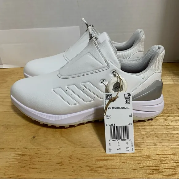 Adidas Solarmotion Spikeless BOA Lightstrike 24 Golf Shoes Size 6.5 New‎ IF0288