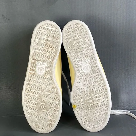 Adidas Stan Smith Men's Shoes White-Easy Yellow  sneaker size 10