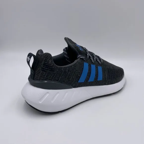 adidas Swift Run 22 Black / Blue Womens Shoes