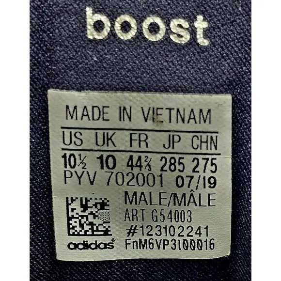adidas Ultra Boost 4.0 Grey Split Boost Men's Shoes Size 10.5