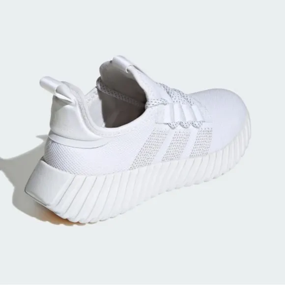 Adidas Women's Kaptir Flow Running Shoes White Gray Sz 8.5