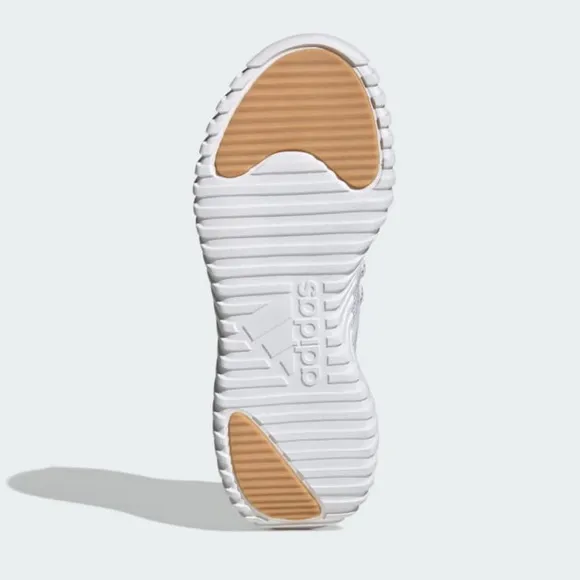 Adidas Women's Kaptir Flow Running Shoes White Gray Sz 8.5
