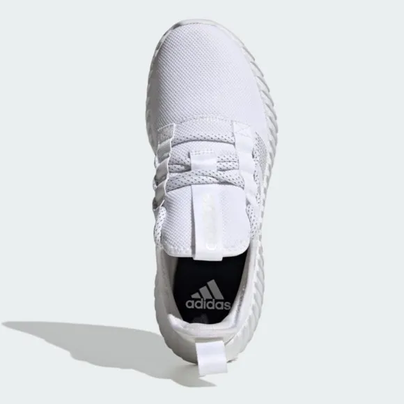 Adidas Women's Kaptir Flow Running Shoes White Gray Sz 8.5