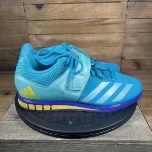 Adidas Womens Sz US 9 Powerlift 3.1 Blue Lace Up Athletic Shoes Low Top Sneakers