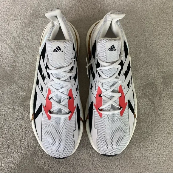 Adidas X9000L4 Boost Mens Running Shoes Size 13 White Black Training Sneaker NEW