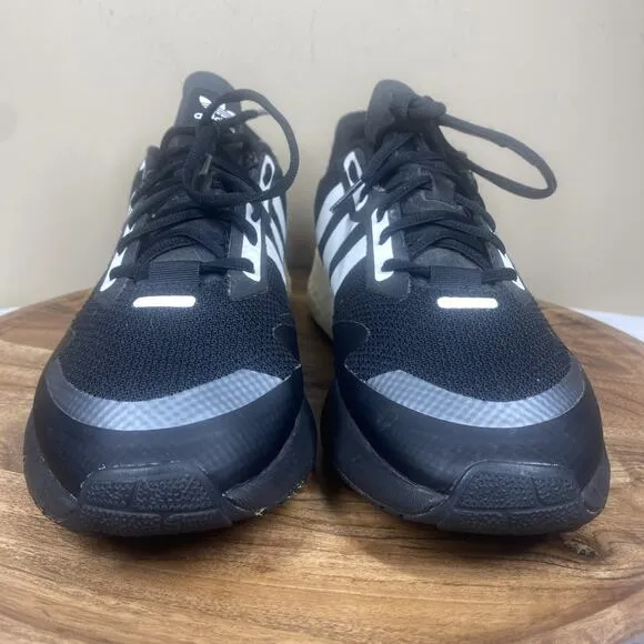 Adidas ZX 1K Boost Mens Black And White Size 12 Athletic Running Shoes
