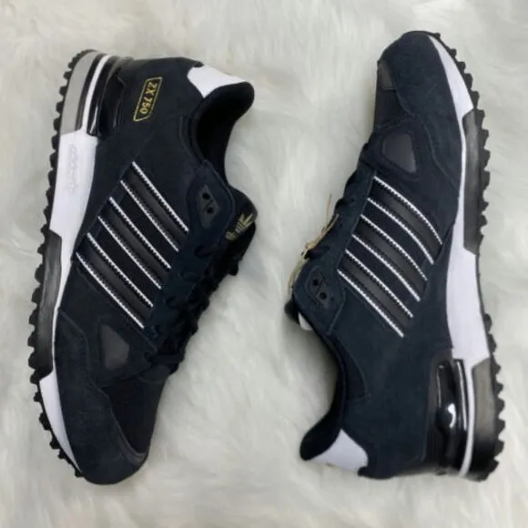 Adidas ZX 750 Low Mens Sportswear Shoes Black ID8855 NEW Multi Sz