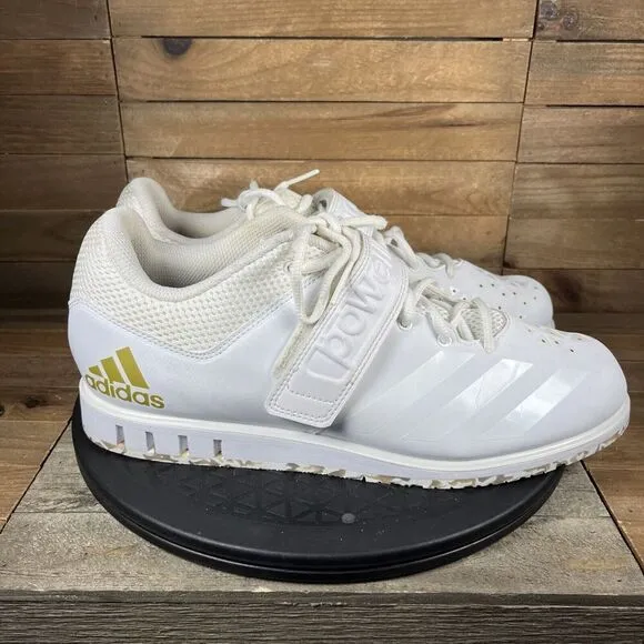 Adidas Powerlift 3.1 Mens Size US 11 Weightlifting Shoes Cross Training White