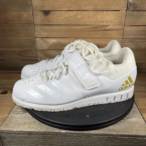 Adidas Powerlift 3.1 Mens Size US 11 Weightlifting Shoes Cross Training White