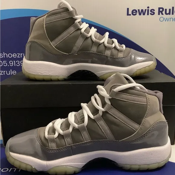 Air Jordan 11 Cool Grey Kids Size 5y
