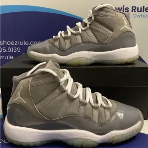 Air Jordan 11 Cool Grey Kids Size 5y