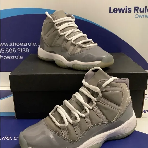 Air Jordan 11 Cool Grey Kids Size 5y