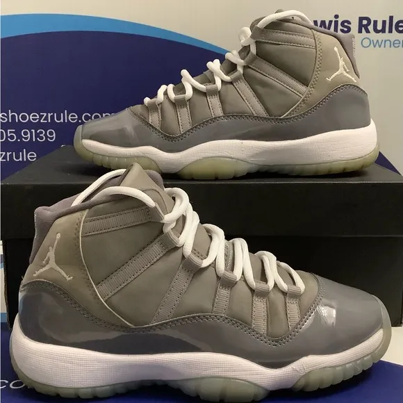 Air Jordan 11 Cool Grey Kids Size 5y