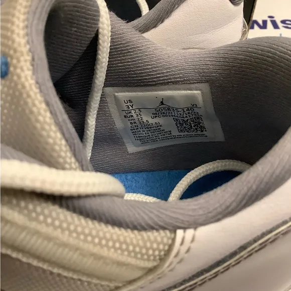 Air Jordan 11 Low Cement Grey Kids 3y