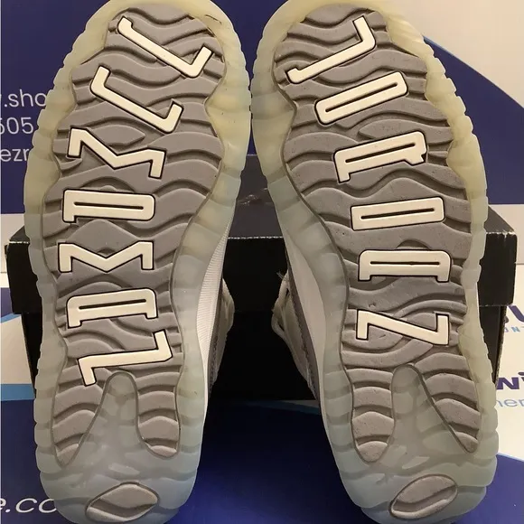 Air Jordan 11 Low Cement Grey Kids 3y