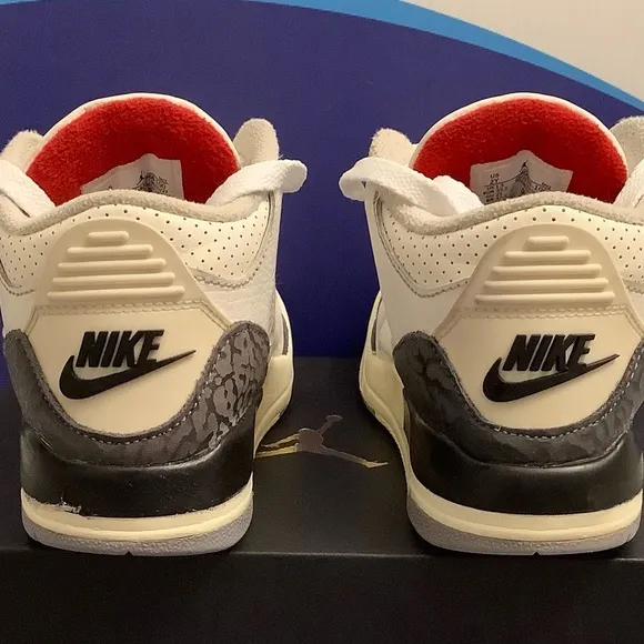 Air Jordan 3 White Cement Reimagined Kids 2y
