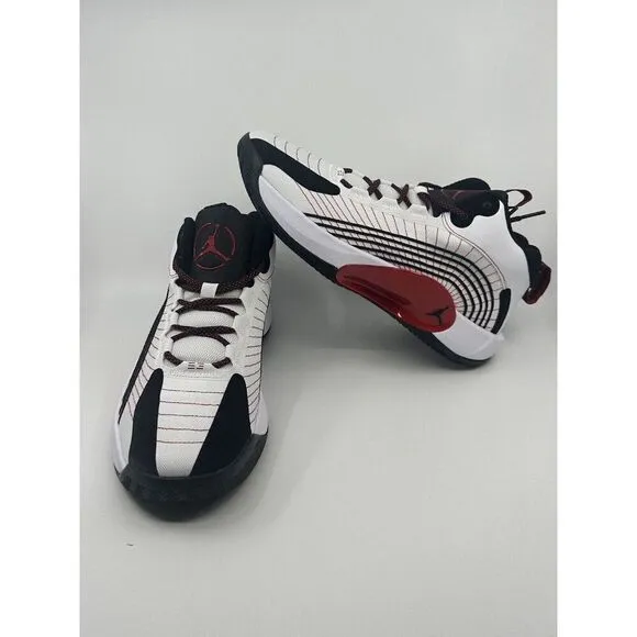 Air Jordan Jumpman 2021 White University Red Black CQ4021-100 Mens Size 13