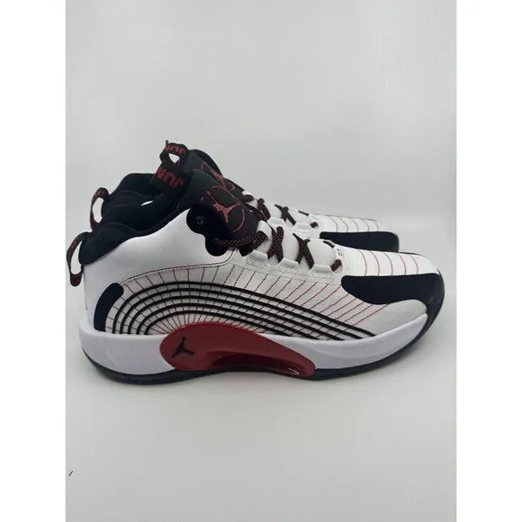 Air Jordan Jumpman 2021 White University Red Black CQ4021-100 Mens Size 13