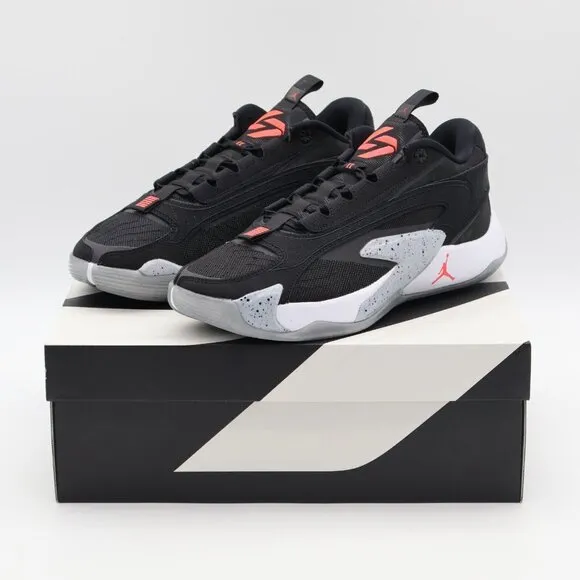 Air Jordan Nike Luka 2 AJ4 Cement Black Infrared Sneakers Shoes Mens Boys 5 NEW