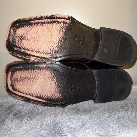 Aldo Shoes Men 43 US 10 Dress Oxford Brown Leather Comfort Lace Academia Office