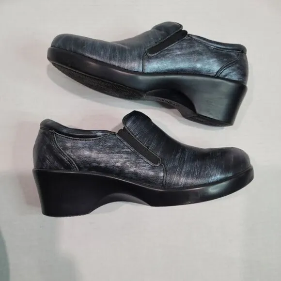 Alegria Ery Leather Clogs Size 39