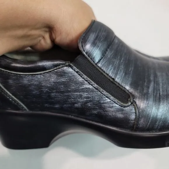 Alegria Ery Leather Clogs Size 39