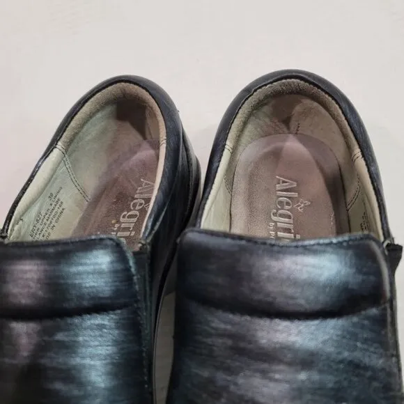 Alegria Ery Leather Clogs Size 39