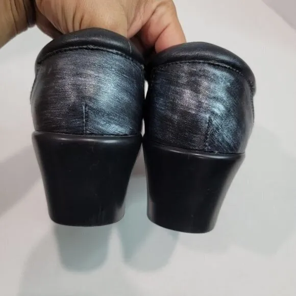 Alegria Ery Leather Clogs Size 39