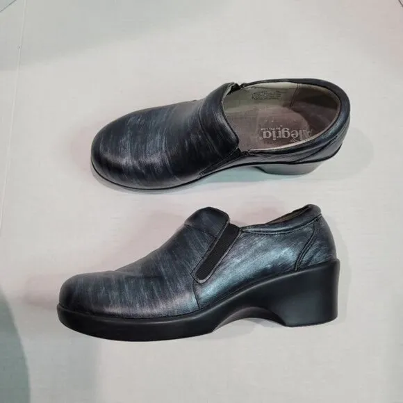 Alegria Ery Leather Clogs Size 39