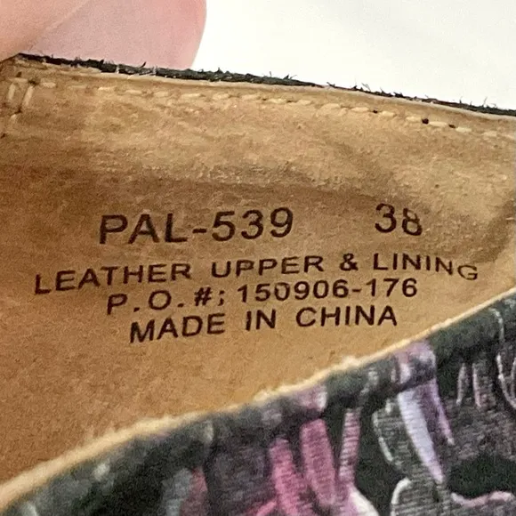 Alegria Paloma PRO Mary Jane Shoes Lovely Metallic Leather EU Sz 38 US 8/8.5