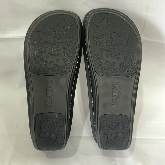 Alegria Paloma PRO Mary Jane Shoes Lovely Metallic Leather EU Sz 38 US 8/8.5