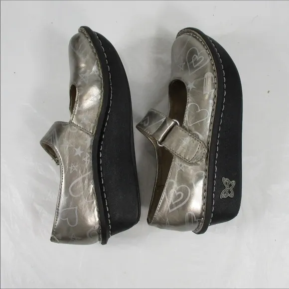ALEGRIA Vinca Paloma Girls Mary Jane Shoes Size 12