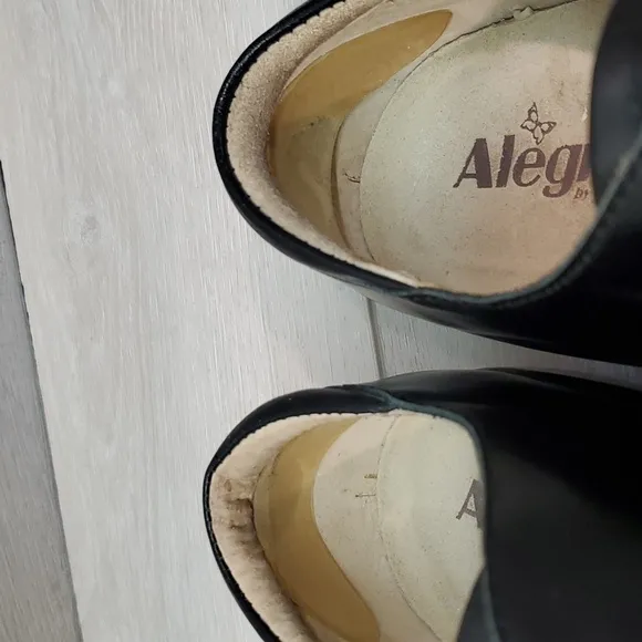 Alegria Women Comfort Joleen Jet Lusten JOL-640 Leather Clog shoes sz 42/11.5-12
