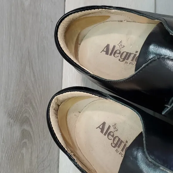 Alegria Women Comfort Joleen Jet Lusten JOL-640 Leather Clog shoes sz 42/11.5-12