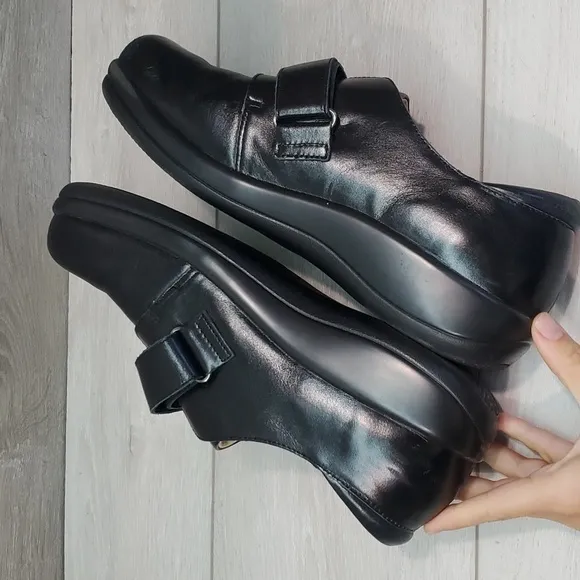 Alegria Women Comfort Joleen Jet Lusten JOL-640 Leather Clog shoes sz 42/11.5-12