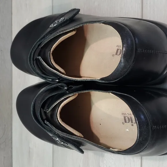 Alegria Women Comfort Joleen Jet Lusten JOL-640 Leather Clog shoes sz 42/11.5-12