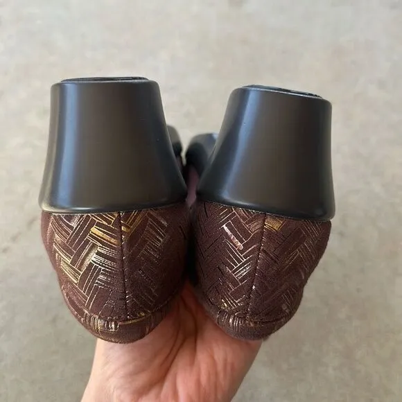 Alegria Maditerlockin Choco Leather Shoes Women’s Size 39