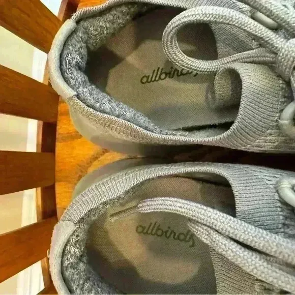 Allbirds, Grey On Grey, Women’s Tree Dasher Sneakers, Size 8