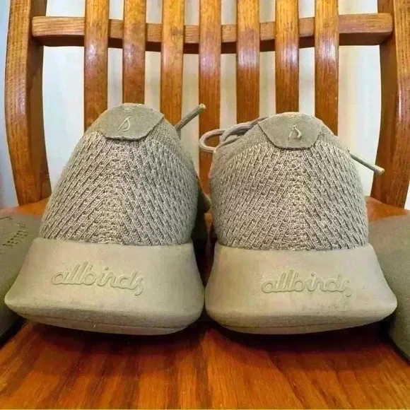 Allbirds, Grey On Grey, Women’s Tree Dasher Sneakers, Size 8