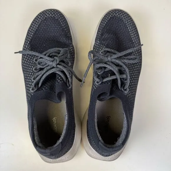 Allbirds Mens Size 47 US 14 Lace Up Sneakers Black Comfort Shoes TD M14