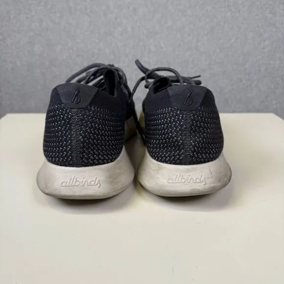 Allbirds Mens Size 47 US 14 Lace Up Sneakers Black Comfort Shoes TD M14