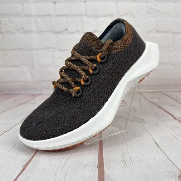 Allbirds Tree Dasher 2 Rich Earth Brown Blizzard Sole Running Shoes Women’s Sz 6