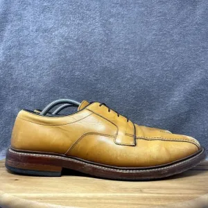 ALLEN EDMONDS Hillcrest Bourbon Oxford Dress Shoes Made In USA Men's 10.5 E WIDE