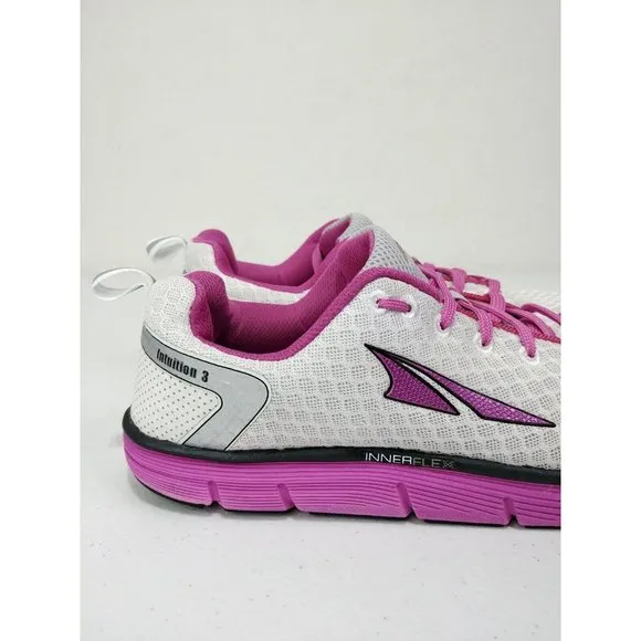 Altra Intuition 3 Running Shoes Womens Size 9.5 Color Pink / Silver / Wh…