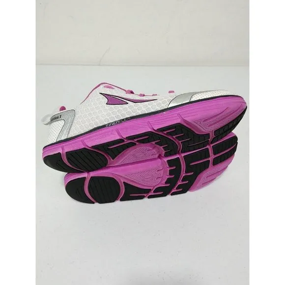 Altra Intuition 3 Running Shoes Womens Size 9.5 Color Pink / Silver / Wh…
