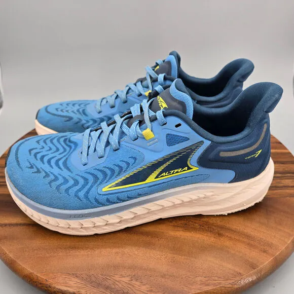 Altra Torin 7 Shoes Men's 8 Blue Low Top Athletic Gym Training Running Sneakers