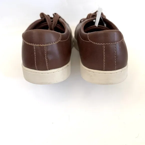 American Eagle Drew Ox Lace-up Memory Foam Sneaker Shoes,Mocha Brown,Size 12,NWT