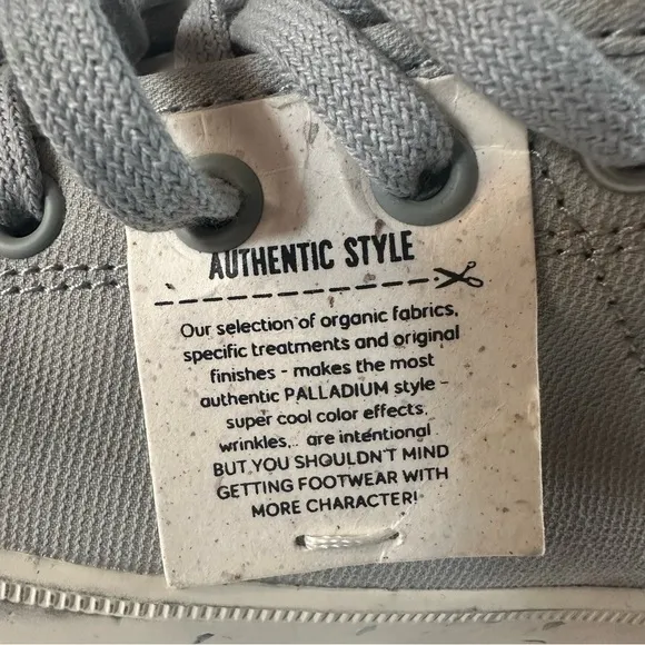 Anniversary PALLADIUM PALLASHOCK slimming low-top thick-soled canvas shoes 77350