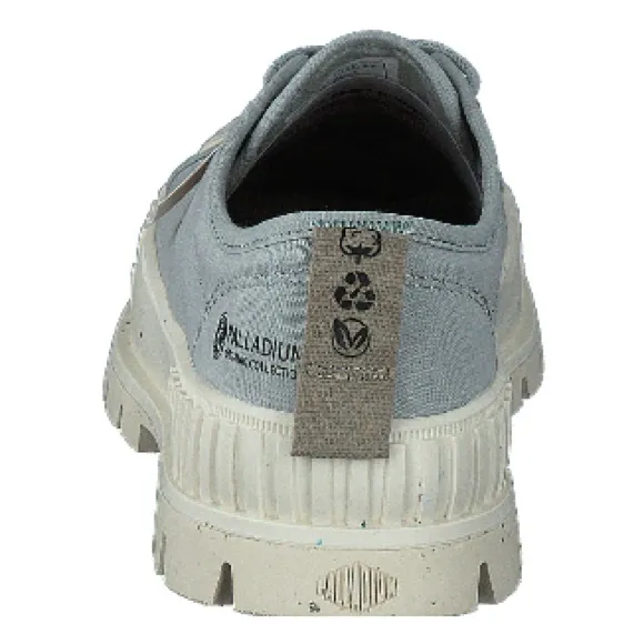 Anniversary PALLADIUM PALLASHOCK slimming low-top thick-soled canvas shoes 77350