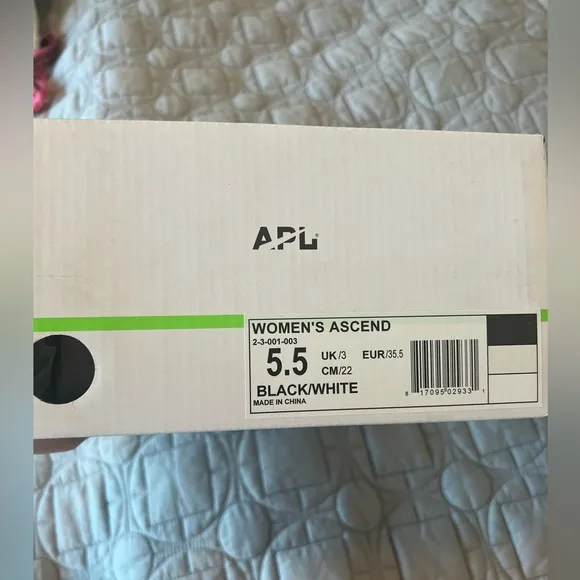 APL Black and White Women's Ascend Sneaker